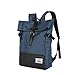Produktbild YFbear Daypacks Laptop Rucksack Damen Herren, Roll Top Rucksack fur 15.6 Zoll Notebook, Anti-theft Tasche Daypack Mode Rucksack Frauen, Wasserabweisend Schulrucksack