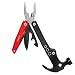 Produktbild Mibote 12 in 1 Taschenwerkzeug Edelstahl Multi-Tool Zangen Hammer Sets Klauenhämmer Faltbares Multiwerkzeug mit Tragetasche Multifunktionswerkzeuge Multitool für unterwegs Camping Angeln