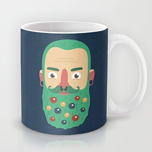 Beard Baubles Coffee Cup Unique Coffee Mug Gift Ceramic Material Mug