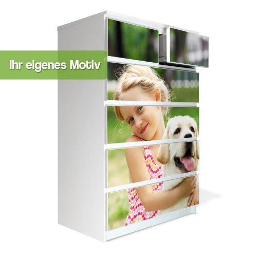 Furniture Decal for IKEA Malm Dresser 80c123cm with Choice of Design 2. inklusive Rakel