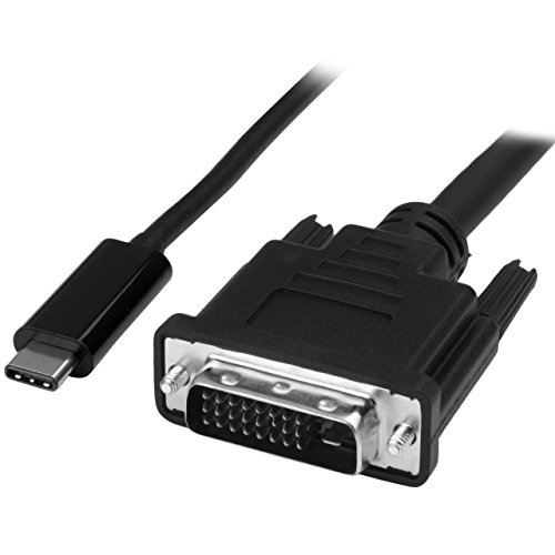 STARTECH USB-C auf DVI Adapterkabel - USB Typ-C auf DVI Konverter / Adapter - 2m - 1920x1200