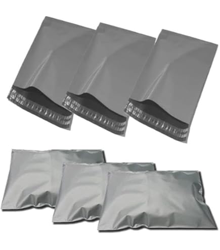 GREY Postal Post Packaging Bags Plastic Parcel Mailing Packing - Foto 2