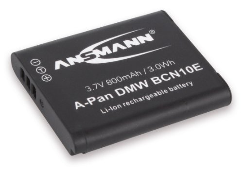 ANSMANN 1400-0052 A-Pan DMW BCN 10E Li-Ion Digicam Akku 3,7V/800mAh für Panasonic Foto Digitalkamera ANSMANN 1400-0052 A-Pan DMW BCN 10E Li-Ion Digicam Akku 3,7V/800mAh für Panasonic Foto Digitalkamera