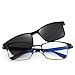 Produktbild SCGHRC Sunglasses Driving Polarized Glasses Sports Eyewear Fishing Golf Goggles,Men,woman The anti-Blu-ray is a bit too short-sighted the magnet set of men and women driving by car drivers lens sunglasses myopia glasses, a black with black gray piece