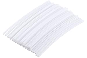 Keenso 36 pcs Roue Parlé Parlé Skins Covers, Motocross Jantes Peaux Off Road Guard Wraps Kit Moto Couvre Wrap Décor Protecteur pour Motocross Universel Dirt Bike(Blanc)