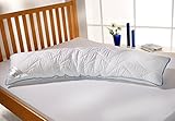 PROCAVE | TopCool Seitenschläferkissen 40×145 cm | Atmungsaktives Schwangerschaftskissen | Weiches Stillkissen mit verstepptem Bezug | Made in Germany - 4