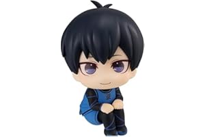 Skynomad Anime Blue Lock Figures - Isagi Yoichi, Chigiri Hyoma Bachira Meguru, Nagi Seishiro Figurines - PVC Model Decoration Desktop Collection for Blue Lock Anime Fans (Isagi Yoichi 11cm)