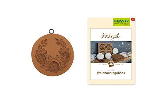 Preisvergleich Produktbild Model für Springerle - Rosengebinde inkl. Rezept