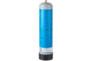 EUROTRE Bombola co2 con Piedino 600 gr monouso gasatore Acqua Attacco M11X1