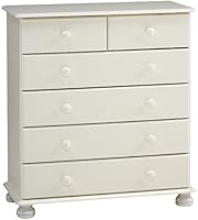 Steens Richmond Commode 6 tiroirs Cr&egrave;me/pin