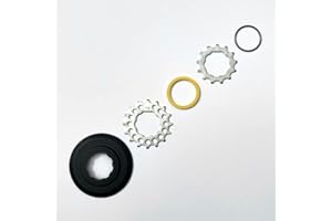 ERROR:#N/A Brompton Jeu de pignons avec Disque Guide de chaîne 3/32' 9 cannelures - 13/16T (BWR 6-SPD)