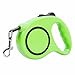 Produktbild Farity-p Automatische einziehbaren Zugseil - Automatische einziehbaren Leine tragbaren Pet dog Kette aufrollvorrichtung 3, 5 Meter, Grün, Seil 3 Meter lang