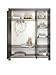 Schardt Wardrobe with 3 Doors Nordic Lava