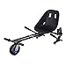 Produktbild Blackpoolal Stoßdämpfend Aufsatz für Hoverboard Sitzscooter Hoverkart für Roller Scooter E-Scooter (6,5"/8.0"/10"), Verstellbar Sitz GoKart Hover Kart Seat Sitz Hoverseat Go Cart bis 150KG (Schwarz)