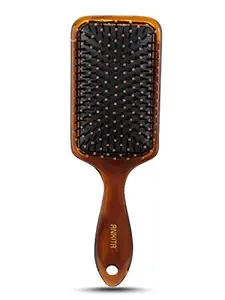 Ankita Hair Brush with Nylon Bristle, All-Purpose, Colors May Vary (144 Shell) by Chhavi Creation
