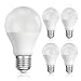 Produktbild ledscom.de E27 LED Birne matt A60 10W =61W warm-weiß 800lm A+, 5 STK.