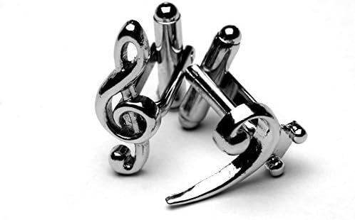 Treble and bass Clef Cufflinks - Designed BY musicians FOR musicians!
