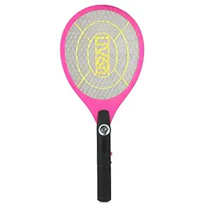 FEOMY Rechargeable Mosquito / Insect Killer Racket With LED Torch