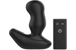 Nexus REVO EXTREME - Wasserdichte ferngesteuerte rotierende Prostata-Massage - Schwarz, 240 g, REVOEX