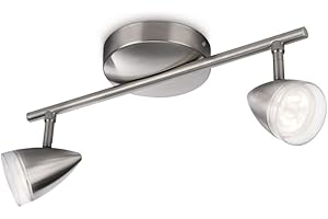 PHILIPS LIGHTING Philips 532121716 Maple Spot LED 2 Lampes Métal Métallique