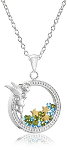 Preisvergleich Produktbild Disney - Versilbertes Metall Runder Brilliantschliff Zirkonia