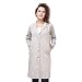 MansiCollections Beige Long Coat for Women RS.999.00