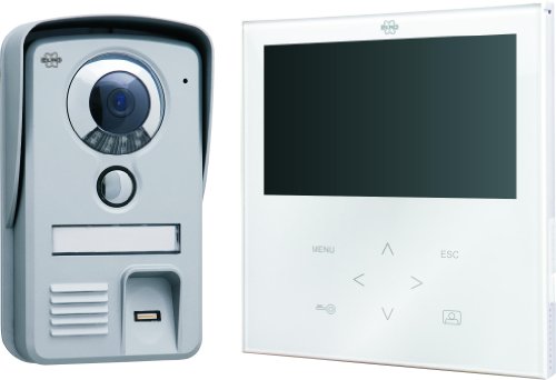 Preisvergleich Produktbild Elro VD71F Video-Türsprechanlage mit Fingerabdruckscanner