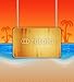 Produktbild Leinwand-Bild 50 x 60 cm: "Summer background", Bild auf Leinwand