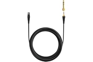 beyerdynamic original reservdel PRO X kabel 3 m, rak anslutningskabel Mini XLR till 3,5 mm kontakt inkl. 6,35 mm adapter