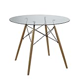 Mesa funcional y de fácil ubicación ideal para ambientes casuales e informales. Perfecta para ambientes nórdicos.