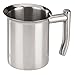 Xavax Milchkännchen (zum Aufschäumen von Milchschaum, Edelstahl, 400 ml) silber