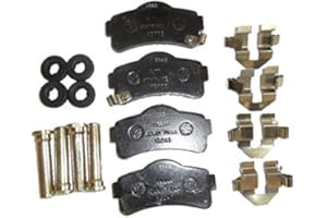 6AR065 PASTIGLIE PATTINI FRENO ANT. 4 PZ AIXAM GTO CROSSOVER CITY COUPE MINAUTO