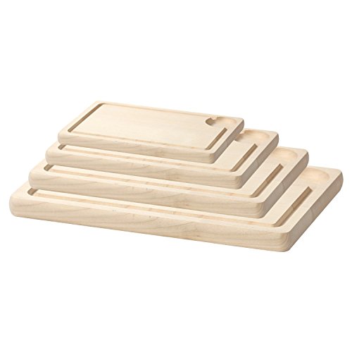 Bütic Tranchierbrett, Schneidebrett, Zerlegebrett mit Rille und Saftfang aus nachhaltig hergestelltem FSC-zertifiziertem Holz, Brettgröße:60 x 40 x 2 cm - 3