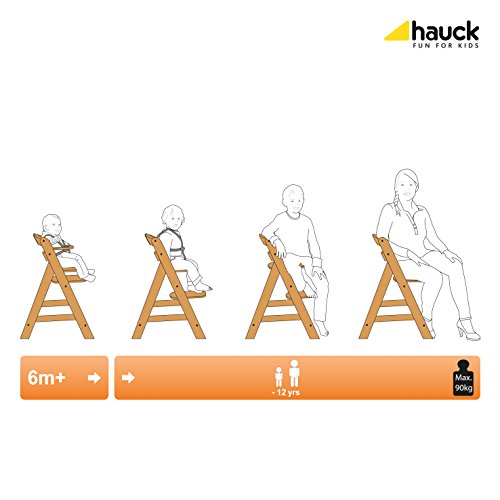 Hauck 661079 Hochstuhl Alpha +, natur - 