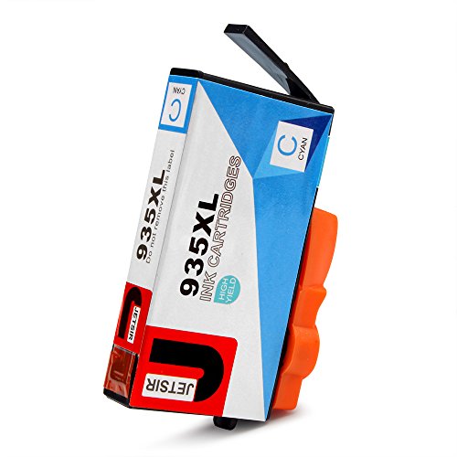 JETSIR Kompatibel Druckerpatronen Ersatz für HP 934XL 935XL, Hohe Ergiebigkeit Kompatibel Mit HP Officejet Pro 6830 6230 6820 6835 6812 6815 Drucker (1 Schwarz,1 Cyan,1 Magenta,1 Gelb) - 3
