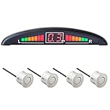 Unser bewährtes Parkhilfe-System für alle Fahrzeuge. Komplett mit vier Sensoren und einem Bohrer geliefert, für einen schnellen und unkomplizierten Einbau in Kraftfahrzeuge. Informatives Farb-Display mit einer akustischen Warnung für einen komfortablen und sicheren Parkvorgang. Mit ausführlicher deutscher Bedienungsanleitung in Papierform und e13 Zulassung für einen eintragungsfreien Einbau.