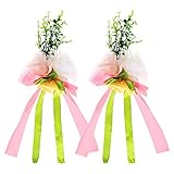 decoracion boda civil interior Manténgase siempre fresco, las flores artificiales realistas con colores brillantes y formas únicas, son dignas, elegantes, vívidas, realistas y realistas, se mantendrán frescas y hermosas año tras año.