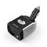 Dieser Wandler hat 2 USB Anschlüssen mit Smart Chips, deren Gesamtstrom von 5V/3,1A bieten Ihnen die Möglichkeit iPad, iPhone und andere USB-Geräte schnell aufzuladen