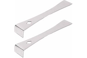 FYHJNC Hive Tool & Bee Hive Tool Set of 2, Stainless Steel 17cm Beekeeping Tools with Scraper, Frame Lifter & J-Hook for Hive Maintenance