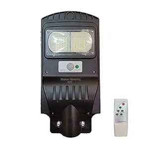 ZOLDYCK 40w Solar Street Light with Motion Sensor and Inbuilt Battery Solar Light Set Wall Mounted