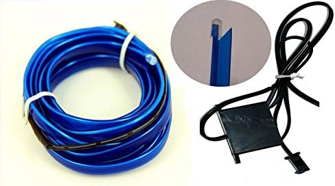 Ambiente Light EL Strip Lights Neon Car Interior Lighting 2 x 2 m Blue