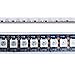 Produktbild WS2812B LED-Streifen-Licht-einzeln adressierbares programmierbares WS2811 Eingebautes 5050 RGB DC5V Traumfarbe-LED-Seil-Licht (3.2ft / 1m 144leds / m Schwarzes FPC wasserdichtes IP67)