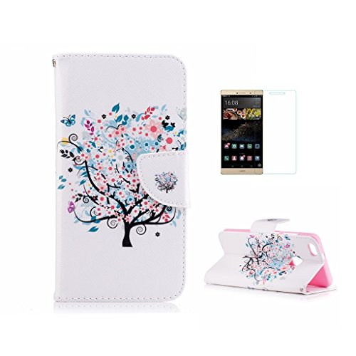 Fatcatparadise Huawei P10 Lite Case With Tempered Glass Screen