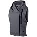 Produktbild Nike Damen Tech Fleece-Weste M schwarz (Carbon Heather/Black)
