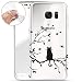 Produktbild Finoo Samsung Galaxy S7 Weiche Flexible Silikon-Handy-Hülle | Transparente TPU Cover Schale mit Motiv | Tasche Case Etui mit Ultra Slim Rundum-Schutz | Katze auf AST