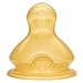 NUK First Choice+ Size 2 Medium Hole Latex Teat (2 pack)
