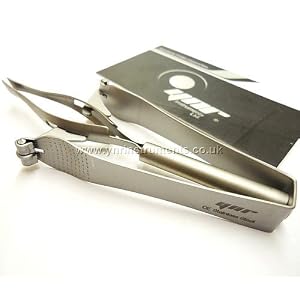 YNR® Professional Eyebrow Tweezers, Slanted, Hair Removal Tweezers, Automatic Tweezers - Image 2