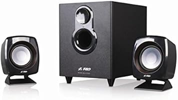 F&D F-203G 2.1 Channel Multimedia Speakers System (Black)