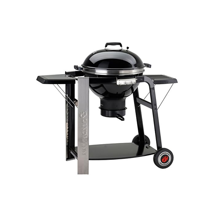 Landmann Holzkohle Kugelgrill Black Pearl Select Schwarz 145 X 65 X 114 Cm