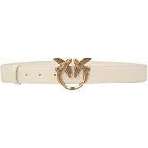 Pinko Love Berry H30 Love Birds Belt Antique Gold 100125 A0F1 Z14Q White Size L
